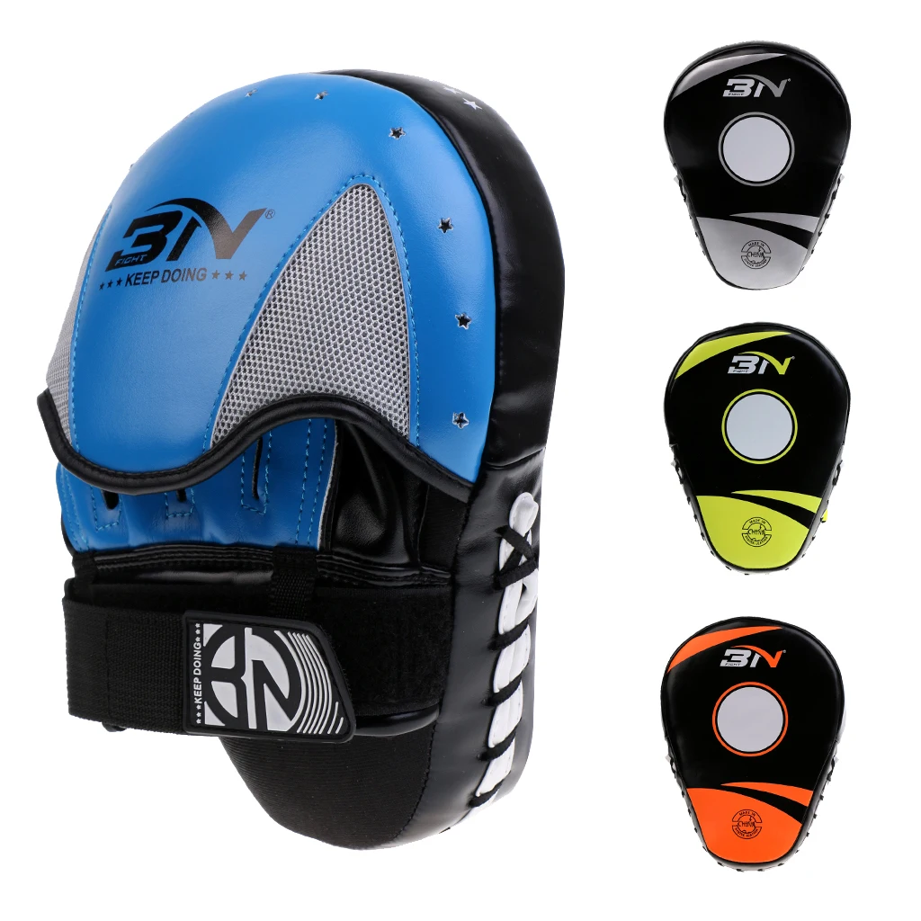 High Density Foam Padding Target MMA Boxing Mitt Focus Punch Pad Training Glove Karate Muay Thai Pad 
