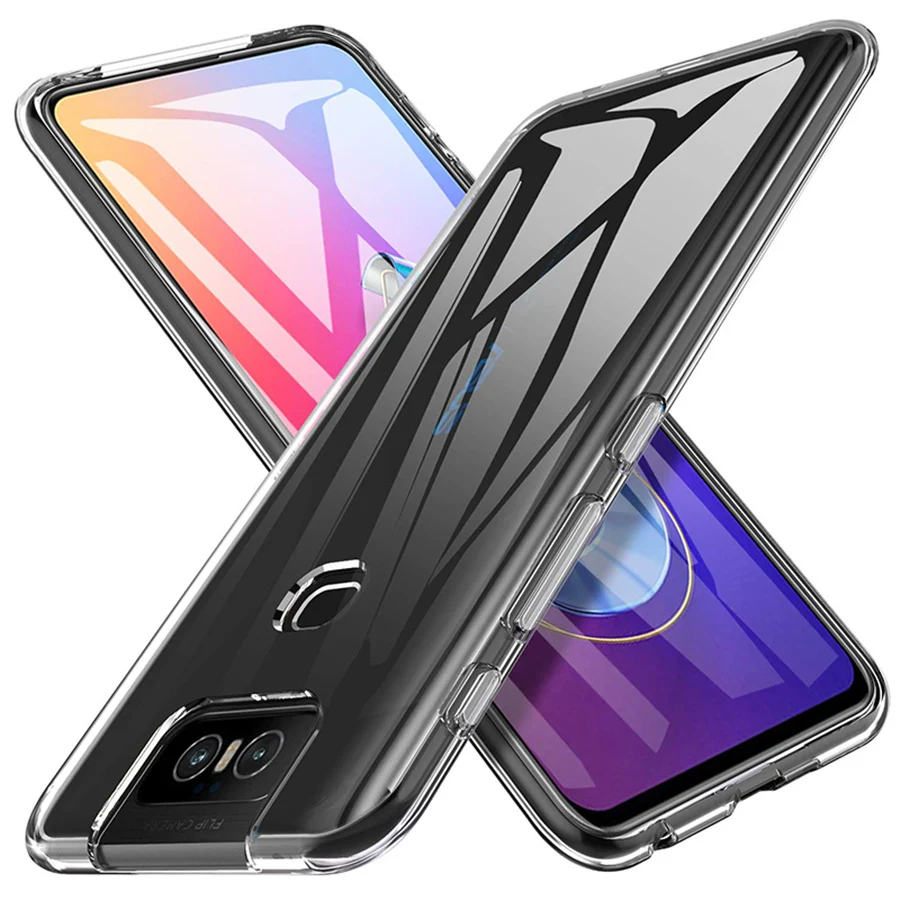 Прозрачные силиконовые чехлы для телефонов ASUS ZenFone 5 ZE620KL 5Z ZS620KL 6 ZS630KL из мягкого