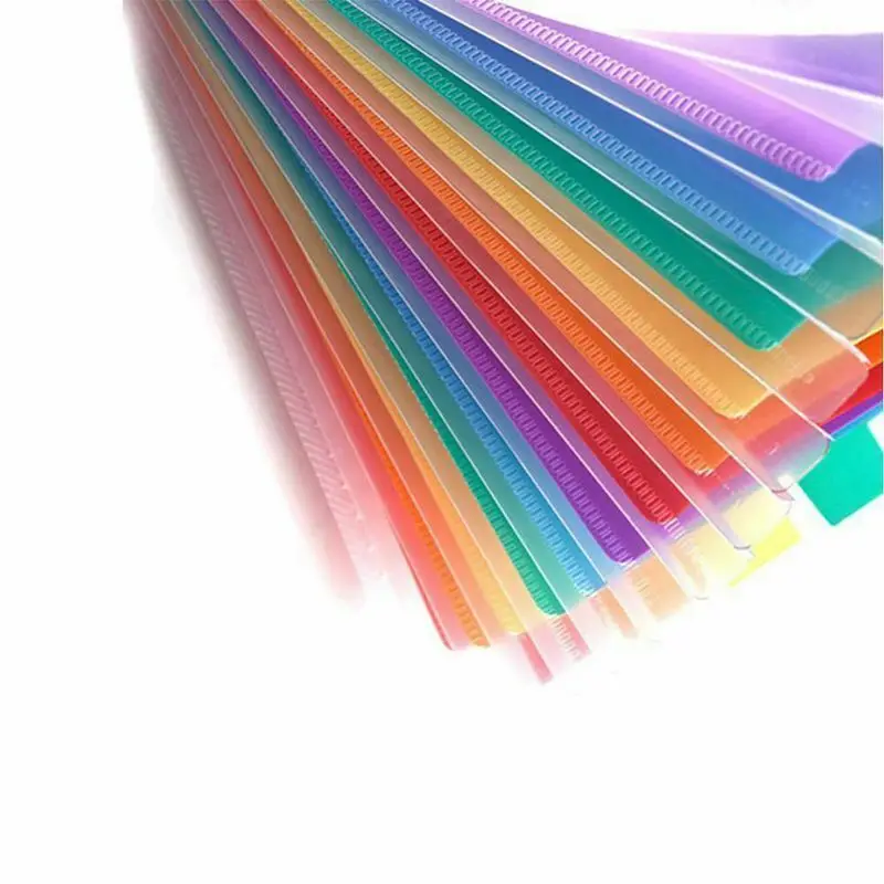 13 Pocket Folder Office Expanding File Colorful A6 File Organizer Document Lot