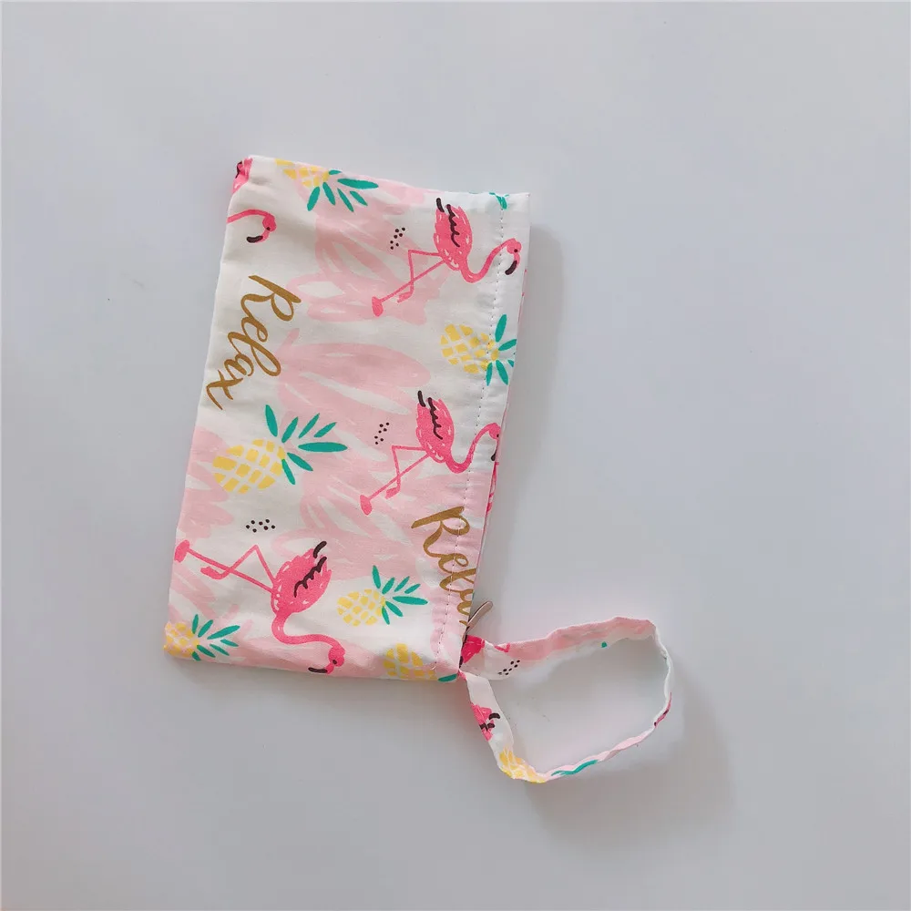 bird pink Повседневный Кошелек для монет с рисунком животных, Цветочный Холщовый держатель для карт, женские кошельки на молнии, сумка для мобильного телефона, сумка для хранения, сумки 21*12 см - Цвет: bird pink