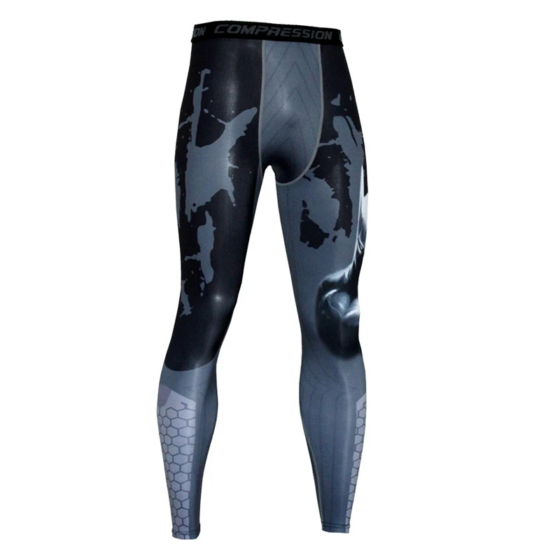 

3D Printing Bodybuilding Leggings Men licras deportivas hombre Compresion Running Tights Basketball Gym Pants Skinny Trousers