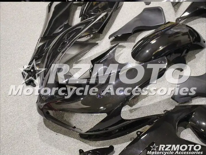 Мотоциклетный обтекатель abs комплект для ухода за кожей Kawasaki Ninja ZX6R 636 05 06 2005 2006 корпусные детали пресс-форм blackStore № 0051