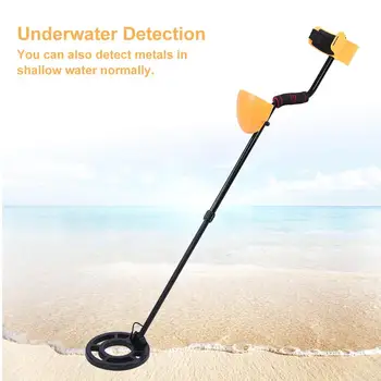 

3-10ft Detection Depth Treasure Hunter High Sensitivity Water Detection Gold Detector