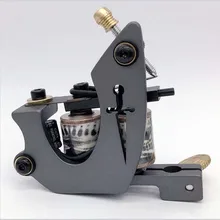 Профессиональная катушка татуировки 10 обертывания 3 цвета ручной работы татуировки машина пистолет для Liner Shader YM-8111