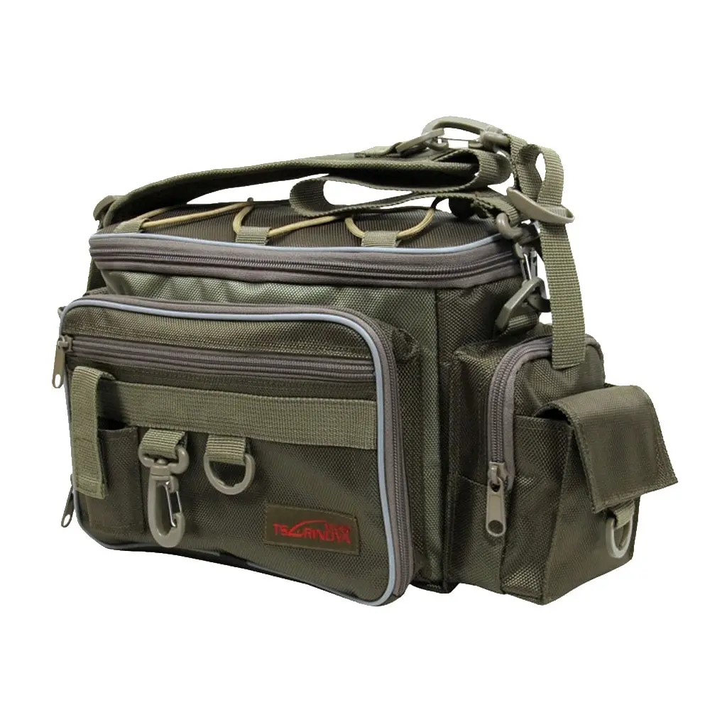 

Trulinoya Multifunction Fishing Bags Pesca Outdoor Fishing Waist Pack Lure Bait Bag Shoulder Fishing Tackle Bag Tools Camouflage