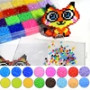 5mm Hama beads 15 24 48color/set perler beads Iron Paper ironing beads Diy  puzzles pegboard Handmade toys for girls 6