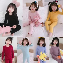 HITOMAGIC Hot Sale Kids clothes For Boys Girls Cotton Pajamas Sets Children Full Sleeve With Pants Boys Cloth Winter Autumn