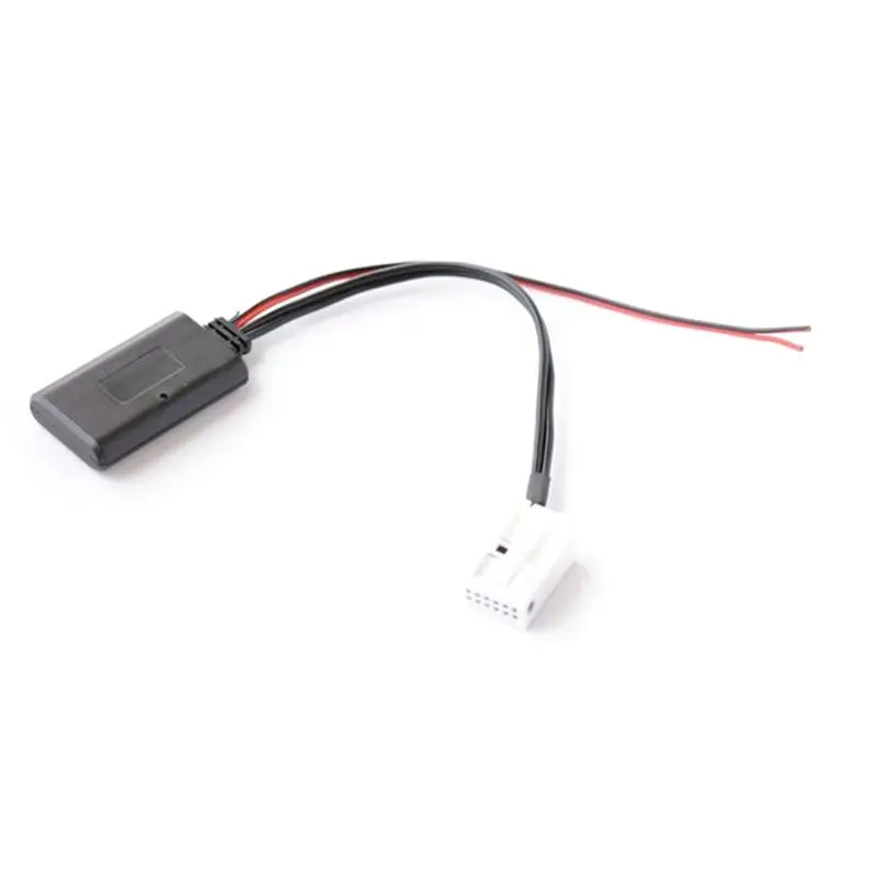 

Car Wireless Audio Input Bluetooth Module Aux Receiver Cable Adapter for Volkswagen RCD210 RCD310 RCD510 12Pin CD Changer Socket