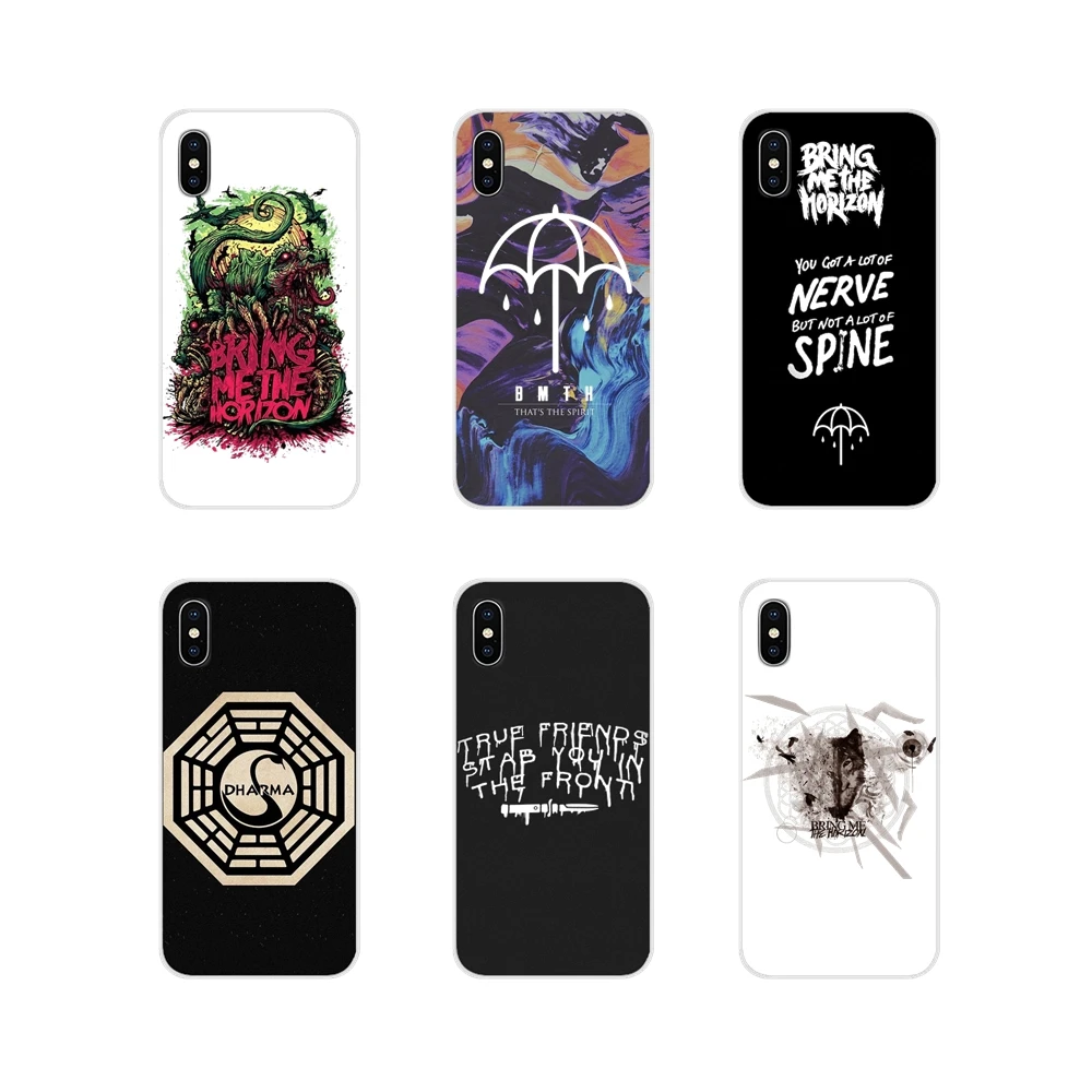 Для Motorola Moto x4 E4 E5 G5 G5S G6 Z Z2 Z3 G G2 G3 C Play Plus Bring Me The Horizon аксессуары чехлы для