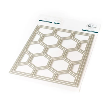 

honeycomb background Metal Cutting Dies Stencils for DIY Scrapbooking Paper Cards Photo Album Decorative Embossing