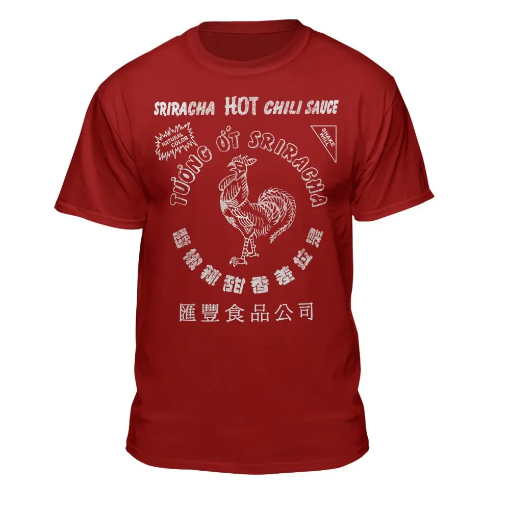 Sriracha Official Hot Chili Sauce Men's Graphic T-Shirt | Мужская одежда