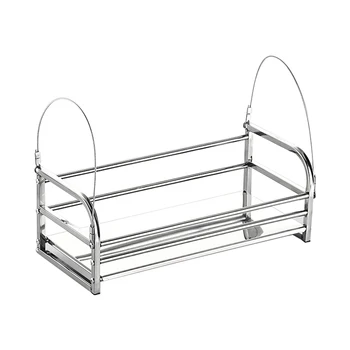 

Modern Hanging Flower Stand Balcony Office Shelf Wedding Ornament Display Garden Home Adjustable Stainless Steel Decoration