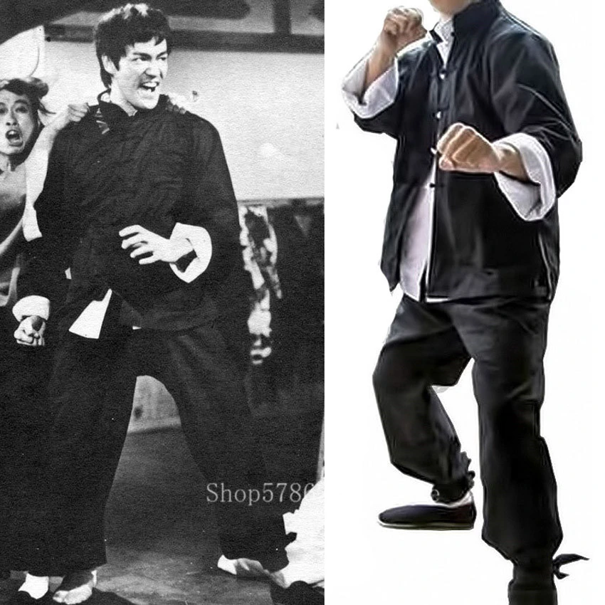 Bruce lee kung fu outfit Clearance