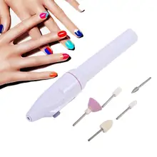 Портативная электрическая дрель для ногтей, набор для маникюра, педикюра, шлифовальная машина для полировки, личный маникюрный и педикюрный набор, сверлильный
