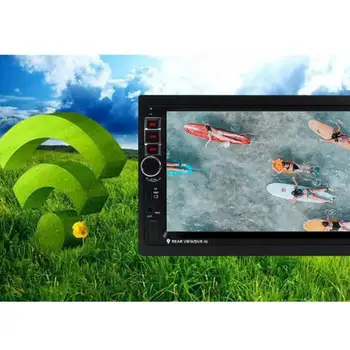 

Android Gps Positioning Navigation Universal All-In-One Machine Car Central Control Dual Spindle Display 7 Inch