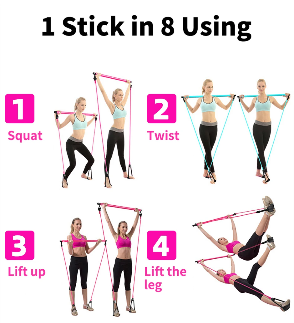 Pilates Exercise Stick (12)