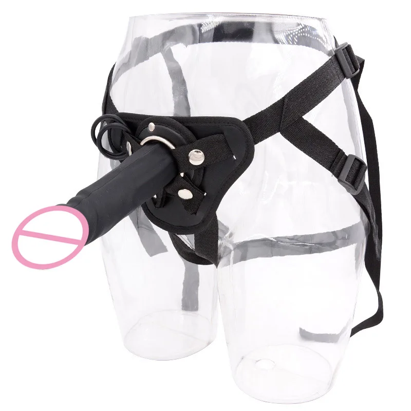 Ремешок без бретелек на фаллоимитатор трусы с вибратором нейлоновый ремешок для