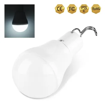 

Solar Ball Light Bulbs Outdoor Emergency LED Lights USB Solar Panel Powered Household Shed Rechargeable Portable Lights