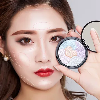 

5 Colors Highlighter Makeup Highlight Makeup Palette Private Pen Makeup Wigs Liquid Highlight Powder