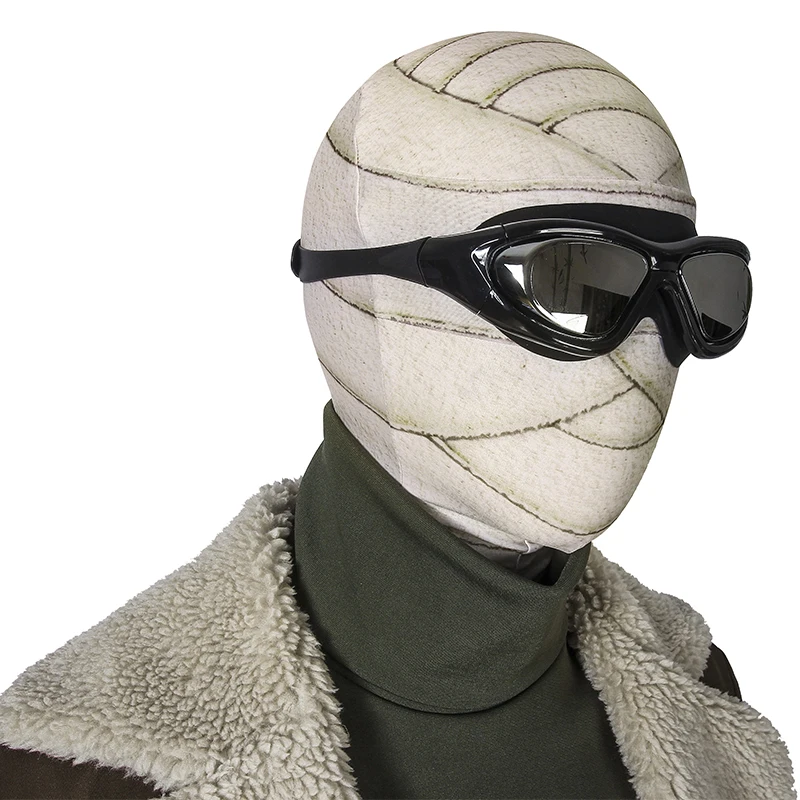 

Cossky Negative Man Larry Trainor Bandage Mask Cosplay Props With Glasses