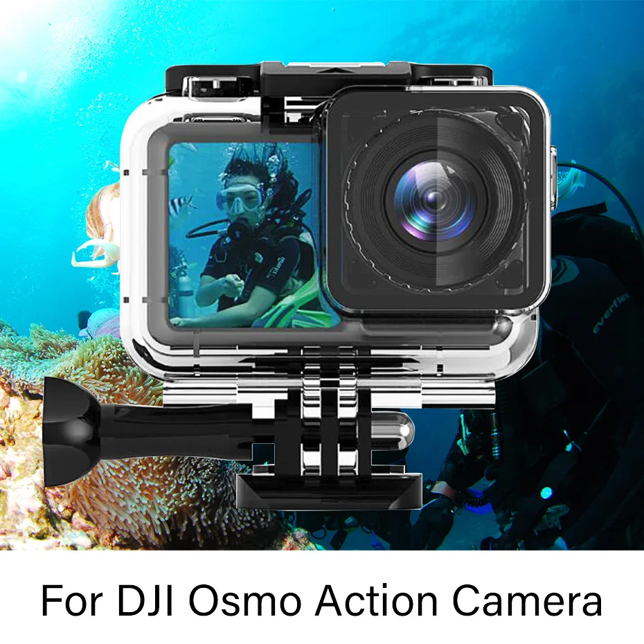 Водонепроницаемый чехол для экшн камеры DJI Osmo 60 м|Чехлы экшн-камер| |