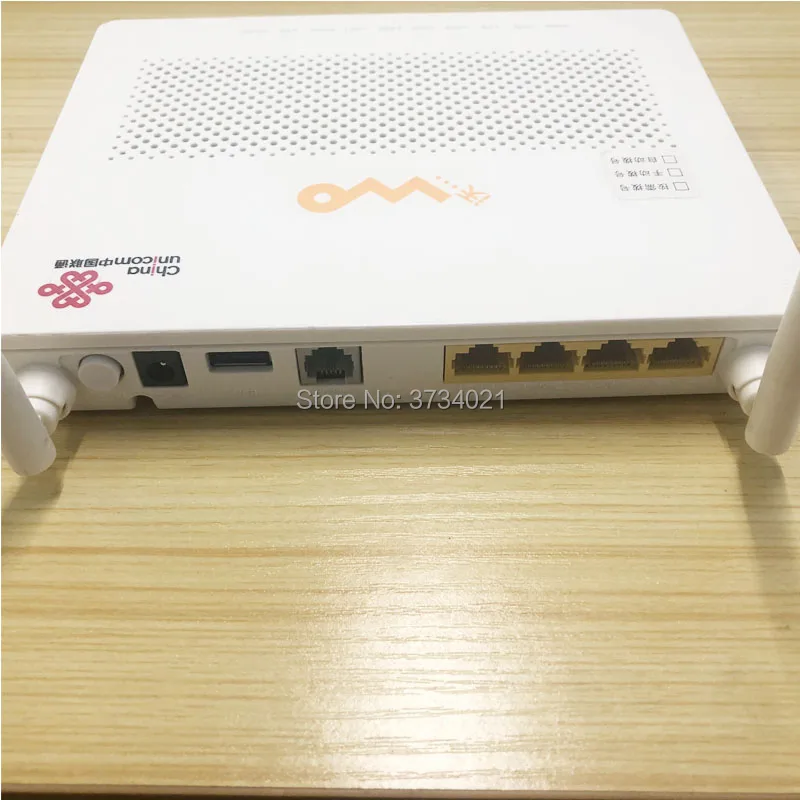 Подержанный 99% новый Huawei HG8347R EPON оптический сетевой блок ONU ONT с портом 1GE + 3FE 1TEL USB
