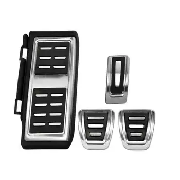 

Hot New Car Styling Car Pedals Cap Foot Rest Cover Accelerator Brake Clutch for Golf 7 Modified Throttle Brakes Treadle