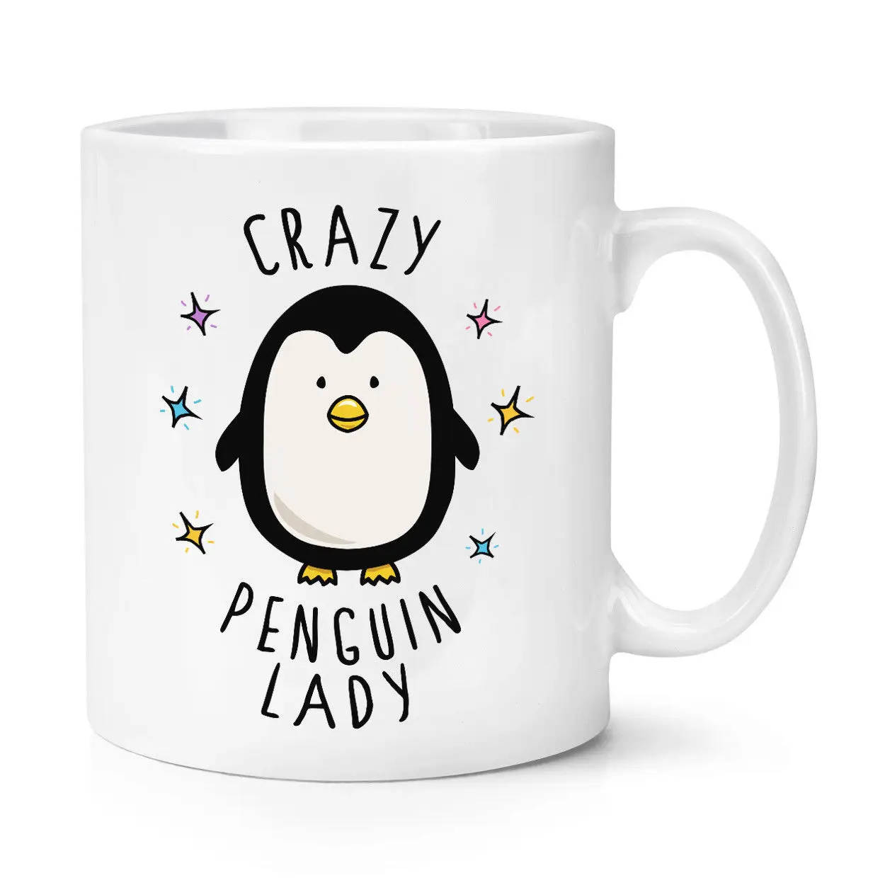 Кружка Crazy Penguin с изображением пингвина | Дом и сад