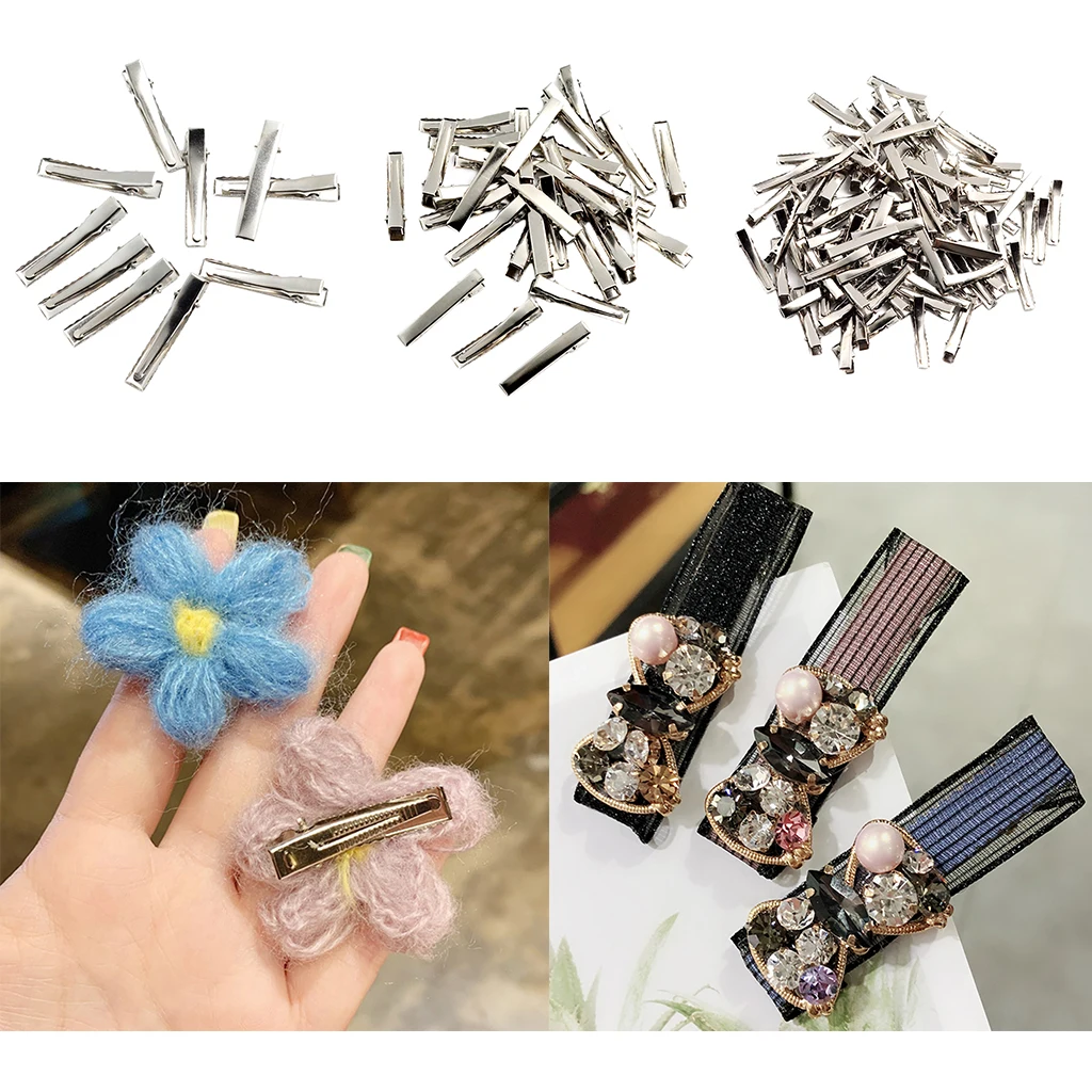 Dividing Duck Bill Clips, Clamp Hair Styling Clips Hairpin Metal Hairdressing Sectioning For Salon Styling Tools