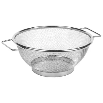 

Stainless Steel Fine Mesh Strainer Bowl Drainer Vegetable Sieve Colander Sifter-Dropship