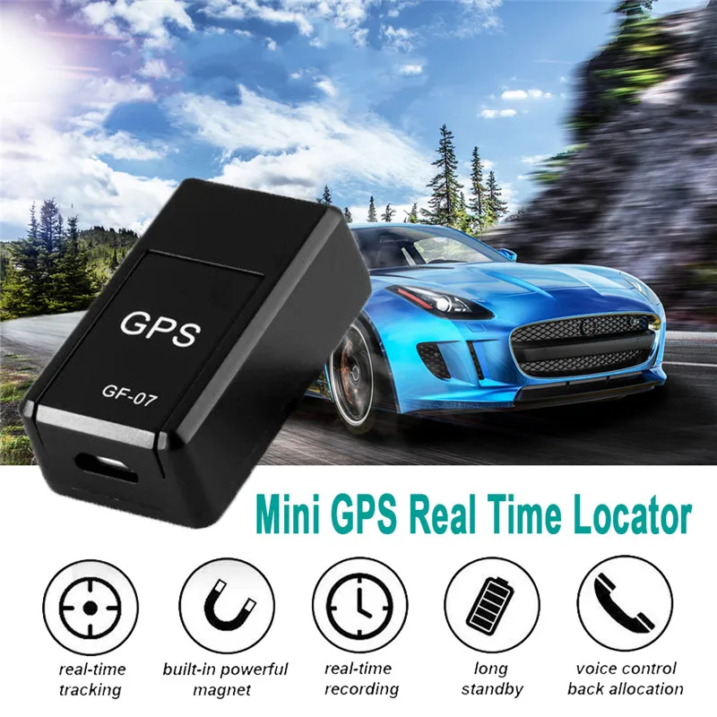 GF07 Mini GSM GPRS Car GPS Tracker Magnetic Vehicle Truck Locator Anti-Lost Recording Tracking Device Can Voice Control gps tracker for car