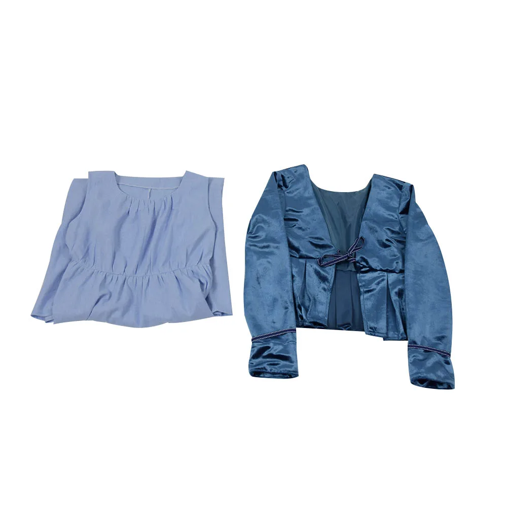 Cossky Fantine, костюм для косплея, женское синее длинное платье, наряд