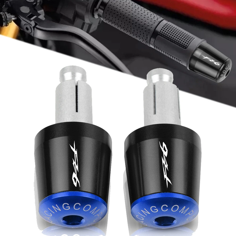 Для Yamaha FZ6 фазер 2004 2010 2005 2006 2007 2008 2009 7/8 &quot22 мм CNC Алюминий МОТОЦИКЛ БАР КОНЕЦ Кепки