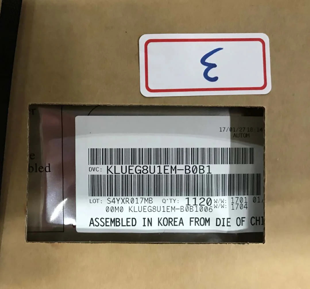 KLUEG8U1EM-B0B1 NEC и BGA