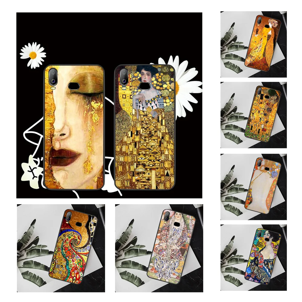 NBDRUICAI Kiss Gustav Klimt TPU Soft Silicone Phone Case Cover For Samsung A10 A20 A30 A40 A50 A70 A71 A51 A6 A8 2018 | Мобильные