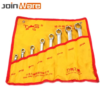 

Double End Ratcheting Wrench 8 pc Wrenches Kit Metric Universal Flexible Head Auto Flex Hand Tool For Repairing Tool Durable