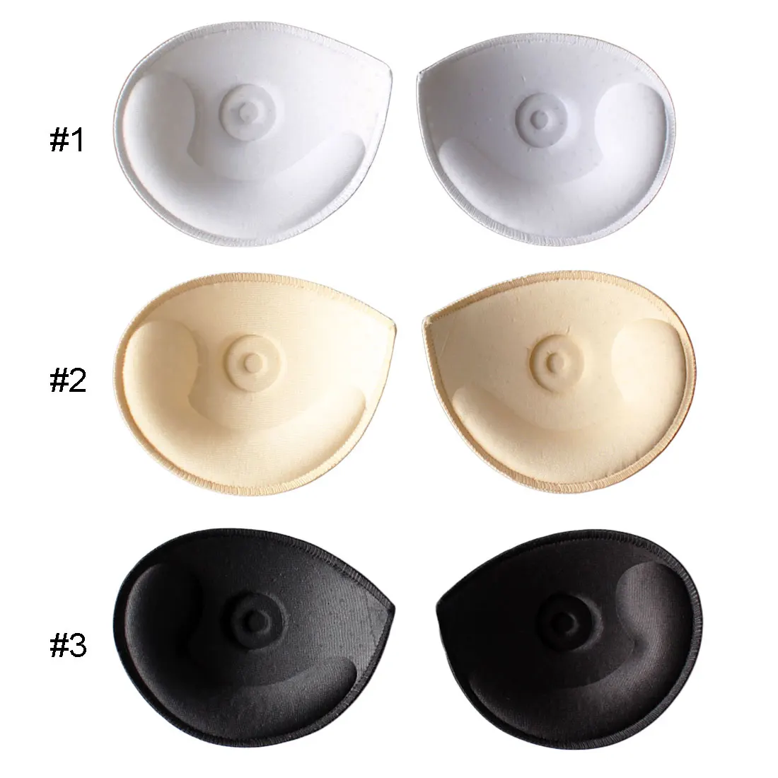 1 пара/лот, женское нижнее белье, аксессуары, треугольник, губка, купальник, грудь, пуш-ап, подкладка для груди, бюстгальтер, поролоновая вставка