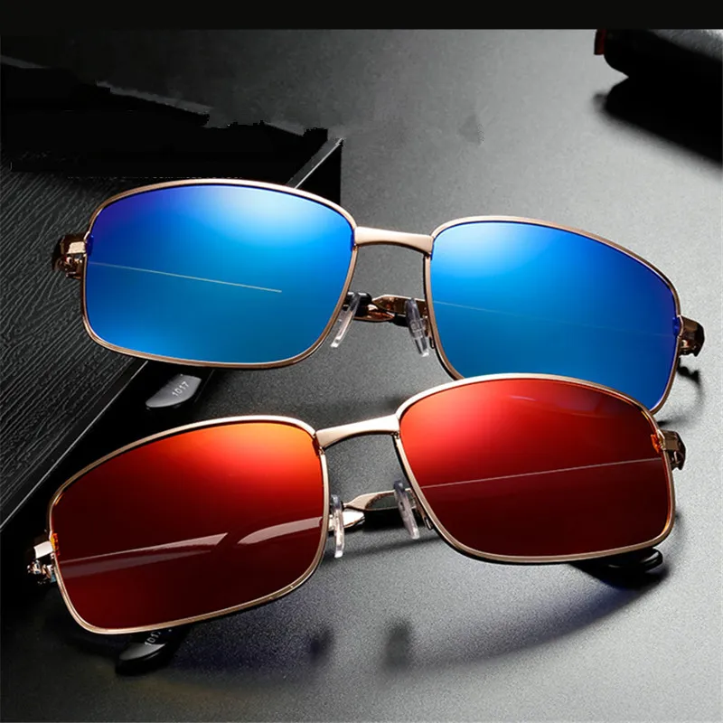 XojoX, поляризационные солнцезащитные очки, мужские, брендовые, Ретро стиль, для вождения, прямоугольные, солнцезащитные очки, мужские, ночное видение, антибликовые очки
