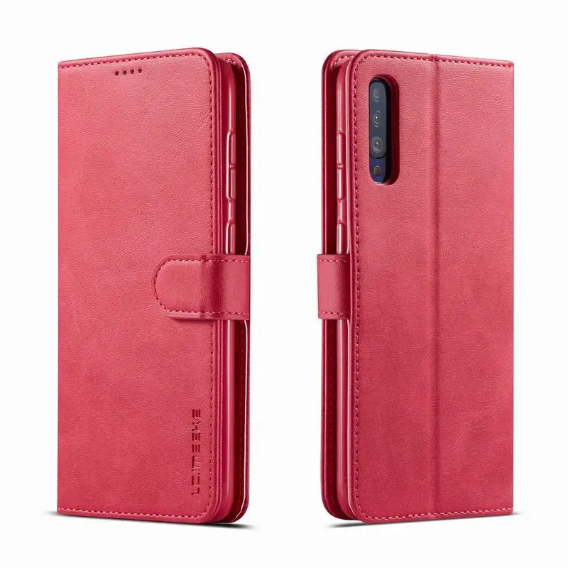 Кожаный чехол для Samsung Galaxy A50 A 50 с магнитной застежкой A50s 2019 роскошный защитный