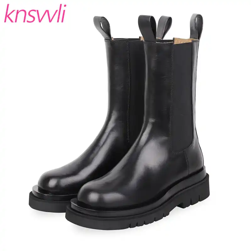 thick sole chelsea boots womens