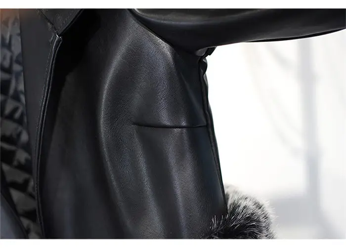 Новое поступление, Женская куртка из искусственной кожи, женская одежда, осенне-зимнее Свободное пальто с длинными рукавами и воротником-стойкой, искусственный мех, f1799