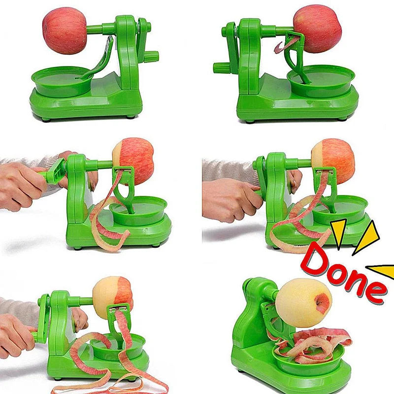 Яблоко Груша фрукты Овощечистка Corer Slicer Cutter творческая машина для нарезки кубиков поставка
