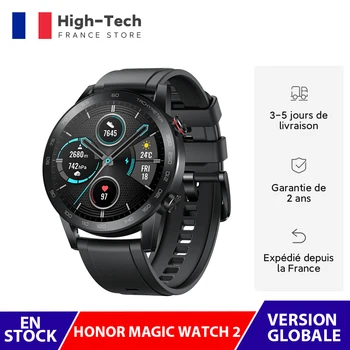 

Global Version Honor Magic Watch 2 Smart Watch Bluetooth Blood Oxygen Phone Call Smartwatch Up to14 Days 50m Waterproof