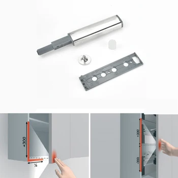 House Furniture Cupboard Cabinet Door Catches Push To Open Magnetic Door Drawer Amortisseur Catch Touch Latch For Kitchen