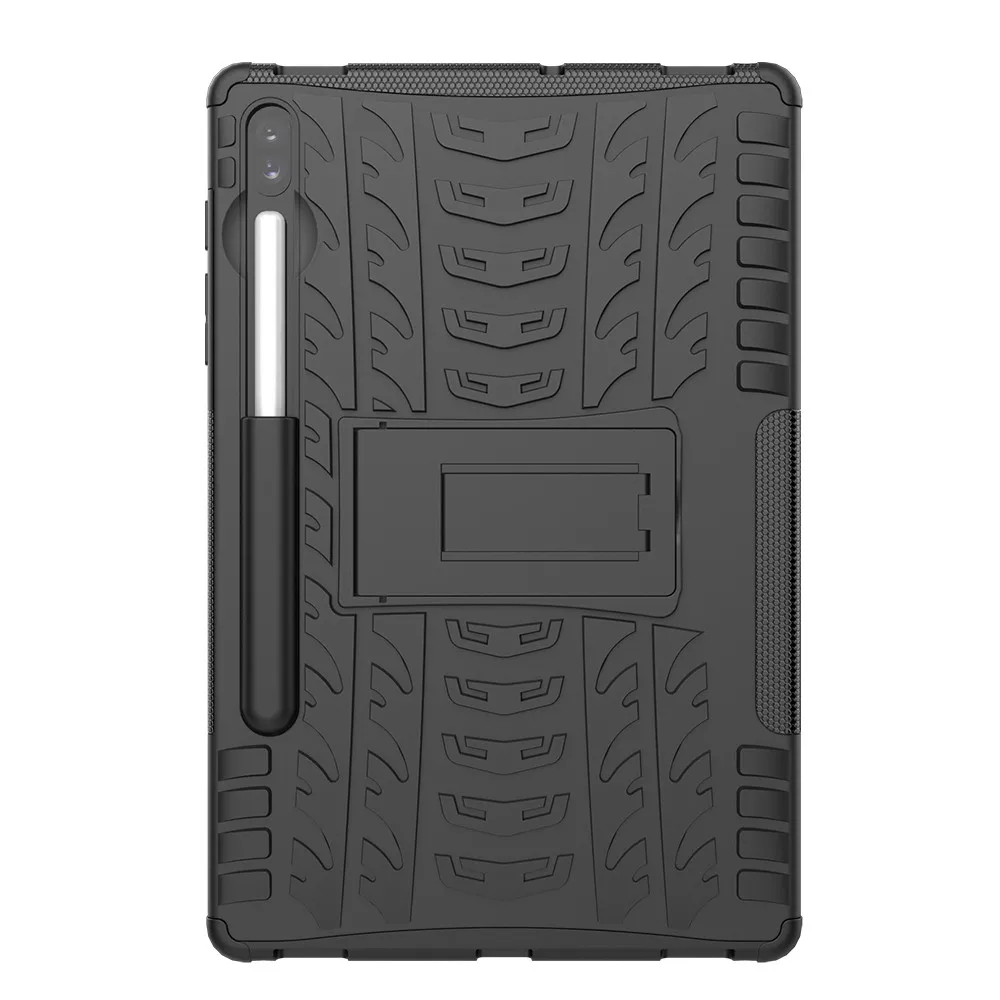 For Samsung Galaxy Tab S6 10.5 2019 SM-T865 SM-T860 Tablet Case With stand Rugged Hybrid Case Cover 1031#C