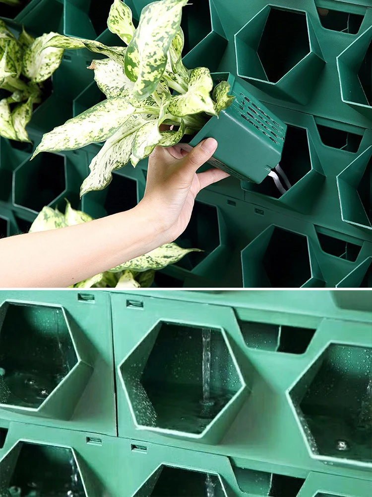 Botany настенный трехмерное Вертикальное Озеленение Botany настенный контейнер настенный зеленый Luo цветочный горшок