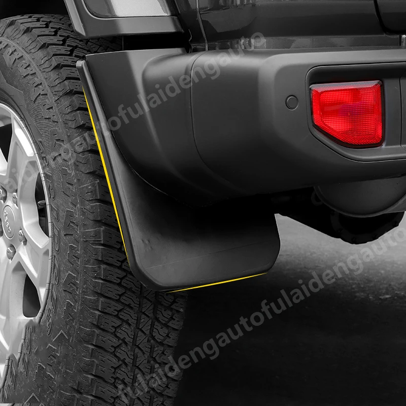 Для Jeep Wrangler JL- Брызговики ограничители Брызговики литые Брызговики украшение крыла автомобиля аксессуары