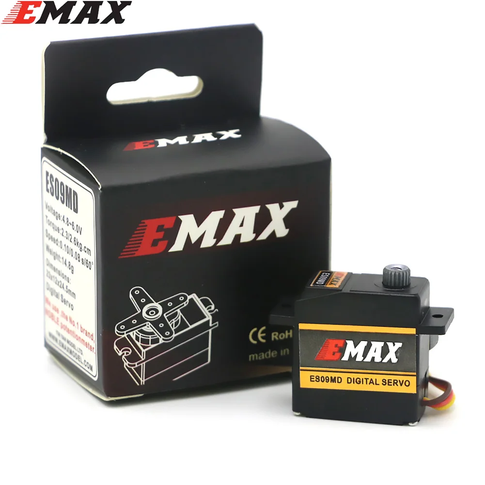 EMAX ES09MD TREX Align 450 헬리콥터용 이중 베어링 특수 스와..