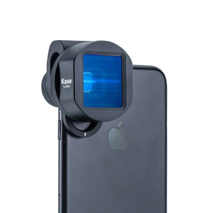 

KASE Anamorphic Lens For Smartphone Filmmaker 1.33X Wide Screen Video creat 2.4:1 cinematic scale iphone Universal Lens