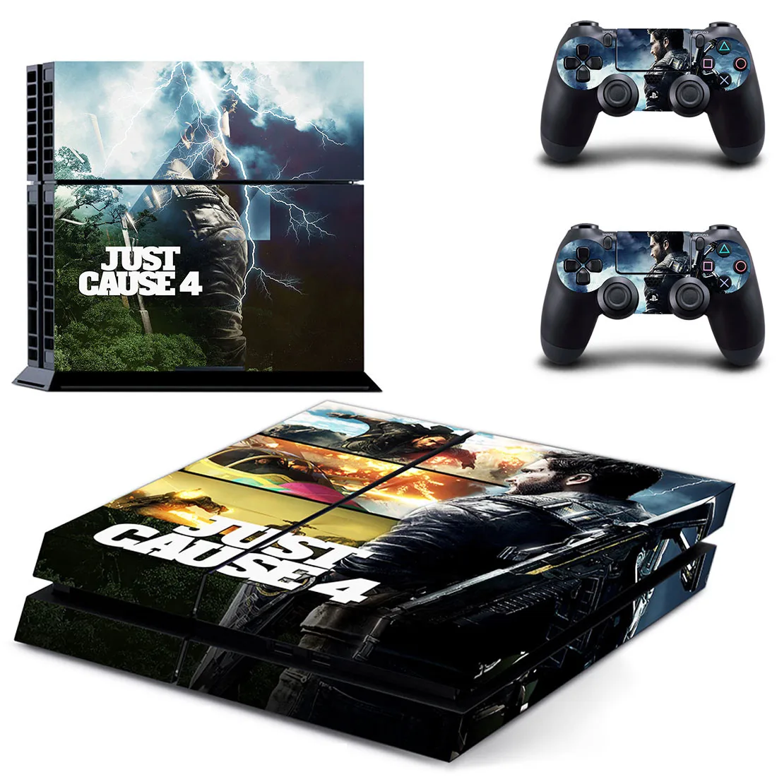 Только потому, что 4 наклейки s Наклейка для PS4 PS 4 стикер игровая станция 4 наклейки Pegatinas Adesivo для консоли playstation 4 и 2 контроллера
